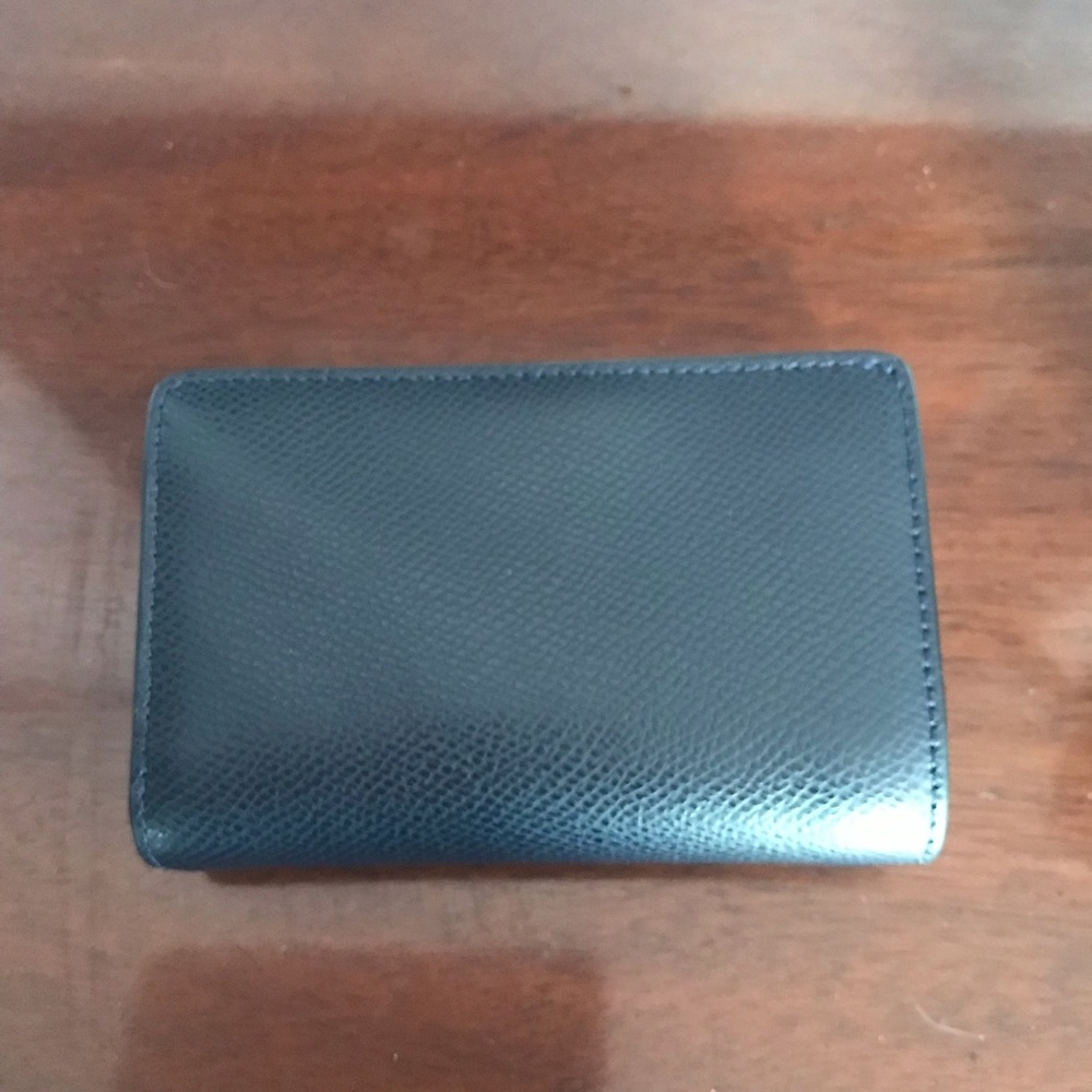 Coach BLUE MULTI Colorblock Leather MINI BENNETT & Wallet NWT - Picture 10 of 16